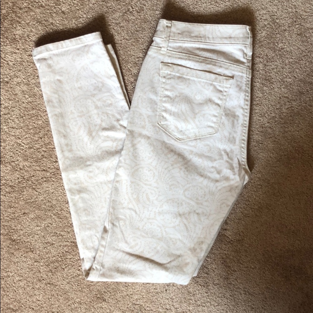 Ann Taylor Loft Modern Skinny Jeans - Paisley